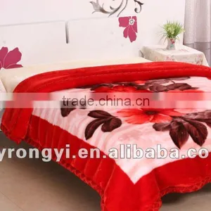 100% Polyester Weft Print Super Soft Blanket thumbnail-1