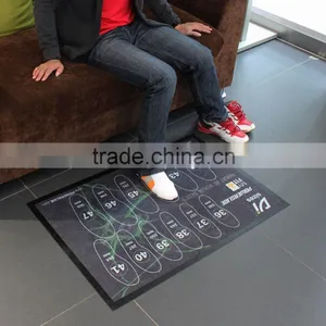 Shoe Size Chart Logo Mat thumbnail-1
