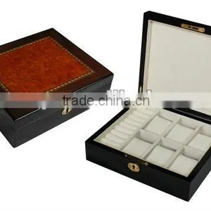 Home Decoration Wooden Watch and Rings Case thumbnail-1