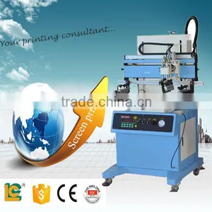 LC Automatic Flatbed Screen Printing Machine With Vacuum Table for Ruler Paper Bag thumbnail-2