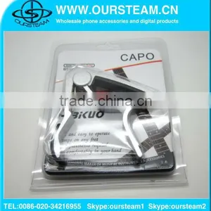 Sliver Quick Change Clamp Key Capo for Acoustic/Electric/Folk Guitar thumbnail-1
