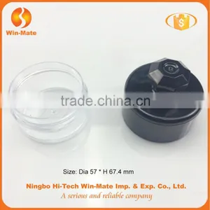Empty Eyeshadow Case Blush Container Round Single Compact Powder Case thumbnail-4