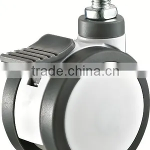 Medical Casters With Dual Twin Wheels thumbnail-3