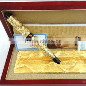 Jinhao Dragon Iridium Ball Pen , Jinhao Pen Gold for Luxury Gifts thumbnail-1
