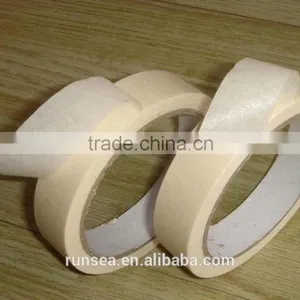 Best Sale Yellow Rubber Crepe Paper Painters Masking Tape thumbnail-3