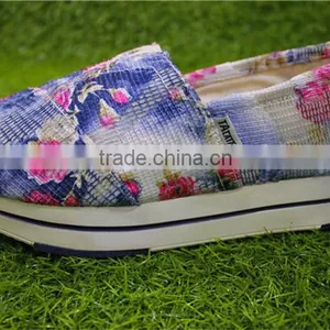 The New Color Printing High Bottom Ladies Casual Shoes thumbnail-2