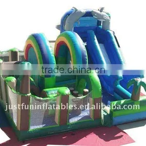 2012 Popular Inflatable Dolphin Obstacles Paradise thumbnail-1
