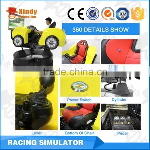 Big Profit High Quality 360 Car Racing Simulator thumbnail-3