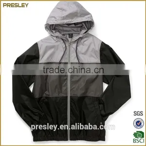 Custom Waterproof Nylon Polyester Windbreaker Jacket With Your Own Logo Label for Promotion thumbnail-1