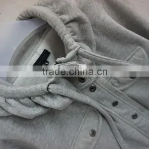 Custom Fashionable White Retro Mma High Quality High Funnel Neck Hoodie thumbnail-3