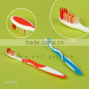 Soft Toothbrush For Adult/Toothbrush With Tongue Cleaner/Tooth Brush thumbnail-1