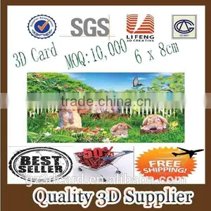 Guangzhou Lifeng 3d Laser Cutting Greeting Card Wedding Card 3d Card thumbnail-1