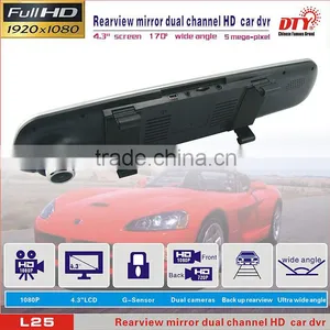 Night Vision Camera Clock Hidden Camera ,hd Car Rearview Mirror, L25 thumbnail-2