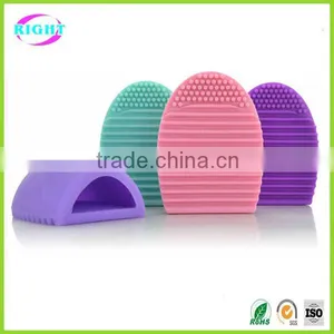 Brush Egg Silicone MakeUp Brush Finger Scrubber Cleaner thumbnail-4