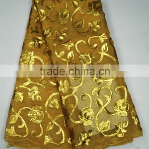 Newest Arrival Elegant 100% Silk Satin Fabric Lemon Green Satin Thai Silk Duchess Satin Silk Fabric thumbnail-2