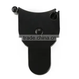 1.5meters Lock Retractable Auto Fiberglass Logo Printed Waist Cicumference Black Body Tape Measure Fitness Quality Choice thumbnail-4