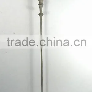 090159AA-L Iron Garden Stick W/hurricane Stand thumbnail-1