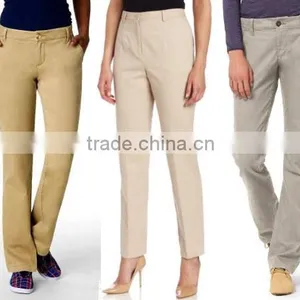 Casual Design Khaki Men Cotton Chino Pants thumbnail-1
