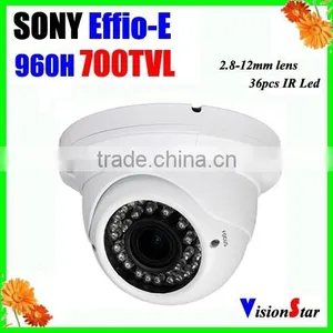 CCTV Camera 700tvl Sony Ccd Sensor Osd Menu 36pcs ir Leds Day/night Vision Security Dome Cctv Camera thumbnail-1