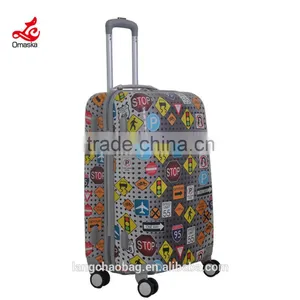 Wholesale ABS Trolley Bag Travelling Luggage Wheeled Flight Case Hard Trolly Bag Cabin Suitcase thumbnail-2