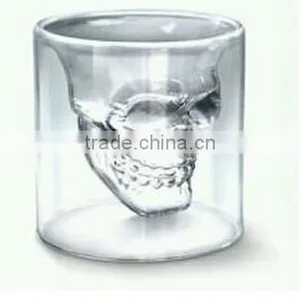 Crystal Skull Shotglass Cup Crystal Skull Head Vodka Shot Glass Cup thumbnail-2