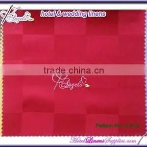 Dia-126"(320cm) White Polyester Damask Jacquard Checkers Tablecloths for Table Decorations thumbnail-2