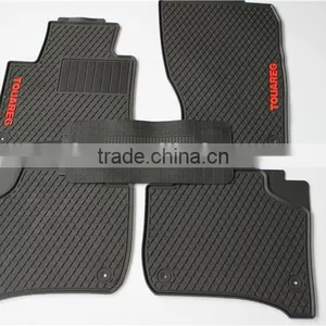 BLACK New Set of 5 Floor Mat Liner Car SUV for VW Touareg thumbnail-2