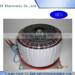 Low Frequency Silicon Toroidal Transformer With Cover thumbnail-1