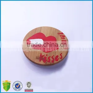Unique Shape Handmade Art Glass of Colors Bottle With Lid.woman Shape Glass Bottle thumbnail-6