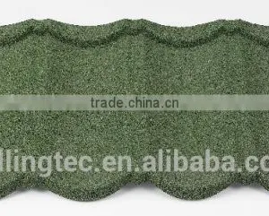Colorful Stone Coated Metal Roof Tile for Villa and Estate thumbnail-1