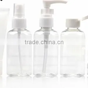 Transparent Plastic Travel Kit Bottle Travel Plastic Bottle thumbnail-1