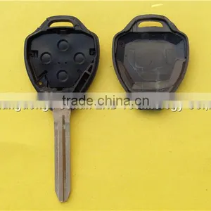 Keyless Entry 4 Button Replacement Remote Key Fob Case Blank Shell for Toyota Car Key Toy43 Blade thumbnail-5