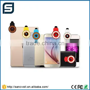 Mobile Phone Mini Universal Wide Angle Fisheye Selfie LED Fill Light Quality Choice thumbnail-6