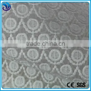 High Quality Polyester Organza Lace Embroidery Fabric for Young Girl Dresses thumbnail-3