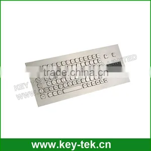 Full Funtionalities IP65 With Trackball Integrated Metal Keyboard thumbnail-5