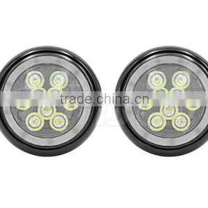 Black Chrome LED Fog Light for Mini Cooper LED Working Light for Mini Cooper LED DRL Fog Light for Mini Cars With CE E-Mark Cer thumbnail-2