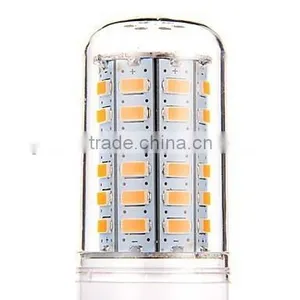E27 12W 56x5730SMD 1200LM 3000-3500K Warm White Light LED Corn Bulb (220-240V) thumbnail-3
