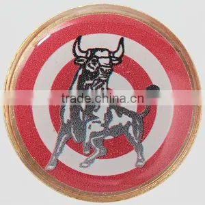 Epoxy Round Metal Coin thumbnail-1