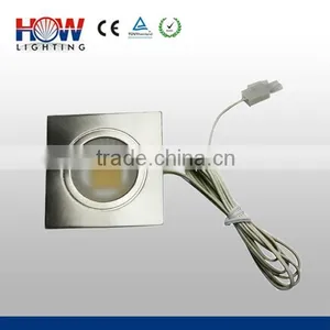 3W IP44 Square Downlight COB thumbnail-1