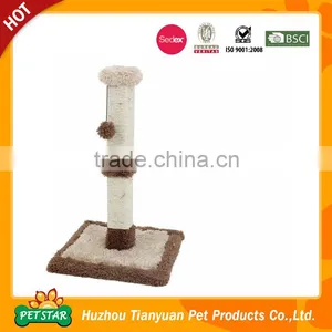 China Factory Supply Simple Indoor Cat Trees thumbnail-3
