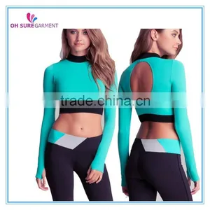 Womens Yoga Top,gym Top, Active Top thumbnail-1