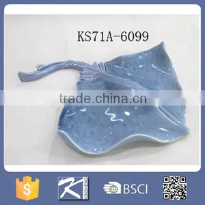 Hot Porcelain 3D Effect Ocean Animals Shaped Plate for Home Decor thumbnail-3