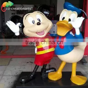 Christmas Garden Cute Fiberglass Cartoon Statue Decorations thumbnail-1