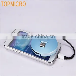 2016 Dual Purpose Ultra-thin Portable Emergency 700mAh Power Bank With Micro Usb Cable thumbnail-1