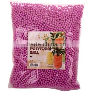 YIWU Yipai Wholesale Artificial Polyfoam Beads/styrofoam Beads for Decoration thumbnail-4