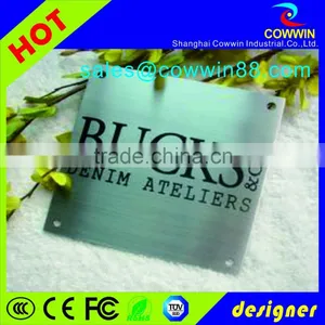 2016 Bulk Custom Printing Steel Nameplate With Serial Number thumbnail-1