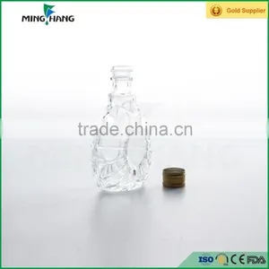 55ml/200ml Round Wine Glass Bottle With Foil Cap thumbnail-6