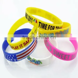 2014 Brazil World Cup Sports Silicone Bracelet thumbnail-1