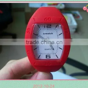 2012 Fashion Japan Movt Quartz Silicone Wrist Watch thumbnail-1