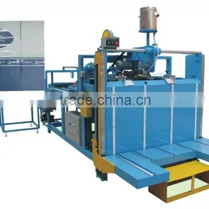 Semi-auto Corrugated Paperboard Folder Gluer Machine Carton Making Machine thumbnail-1